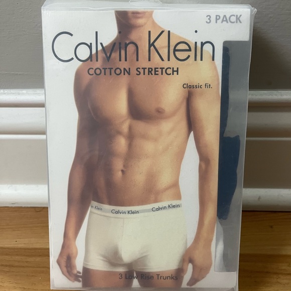 Calvin Klein Low Rise Trunks 3pack (S) - Picture 2 of 4